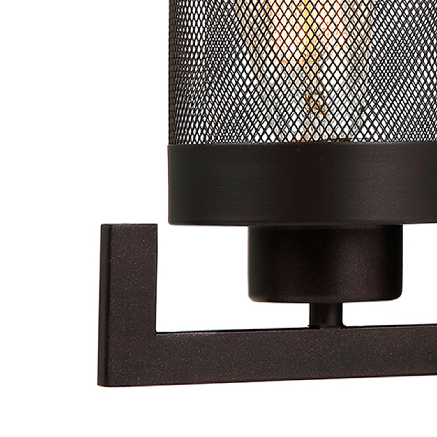 Lámpara de Pared Negra 1x60W Málaga - Comercial 2G